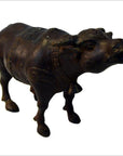 Vintage Indonesian Bronze Bull-4. Asian & Chinese Furniture, Art, Antiques, Vintage Home Décor for sale at FEA Home