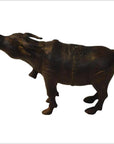 Vintage Indonesian Bronze Bull-6. Asian & Chinese Furniture, Art, Antiques, Vintage Home Décor for sale at FEA Home