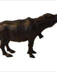 Vintage Indonesian Bronze Bull-8. Asian & Chinese Furniture, Art, Antiques, Vintage Home Décor for sale at FEA Home