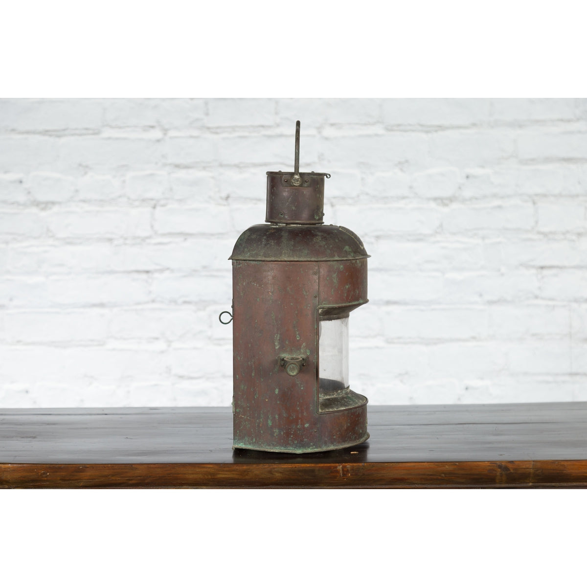 Vintage Japanese Ship's Navigation Stern Light by Nippon Sento Co, Ltd-7. Asian & Chinese Furniture, Art, Antiques, Vintage Home Décor for sale at FEA Home
