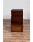 Vintage Javanese Staircase Tansu Cabinet in Japanese Style with Four Drawers-9. Asian & Chinese Furniture, Art, Antiques, Vintage Home Décor for sale at FEA Home