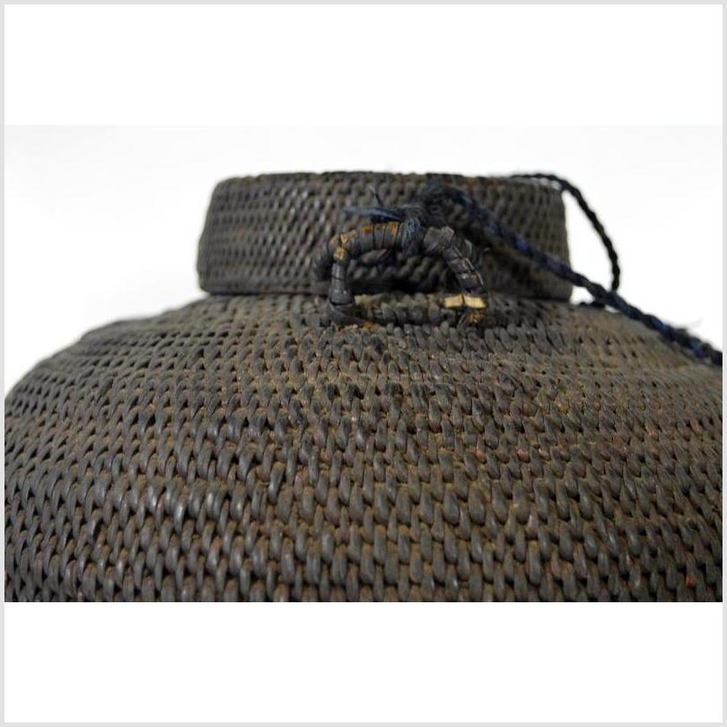 Vintage Philippines Woven Farmer's Basket-4. Asian & Chinese Furniture, Art, Antiques, Vintage Home Décor for sale at FEA Home