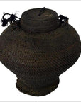 Vintage Philippines Woven Farmer's Basket-1. Asian & Chinese Furniture, Art, Antiques, Vintage Home Décor for sale at FEA Home