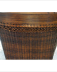 Vintage Thai Grain Basket-4. Asian & Chinese Furniture, Art, Antiques, Vintage Home Décor for sale at FEA Home