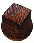 Vintage Thai Grain Basket-7. Asian & Chinese Furniture, Art, Antiques, Vintage Home Décor for sale at FEA Home