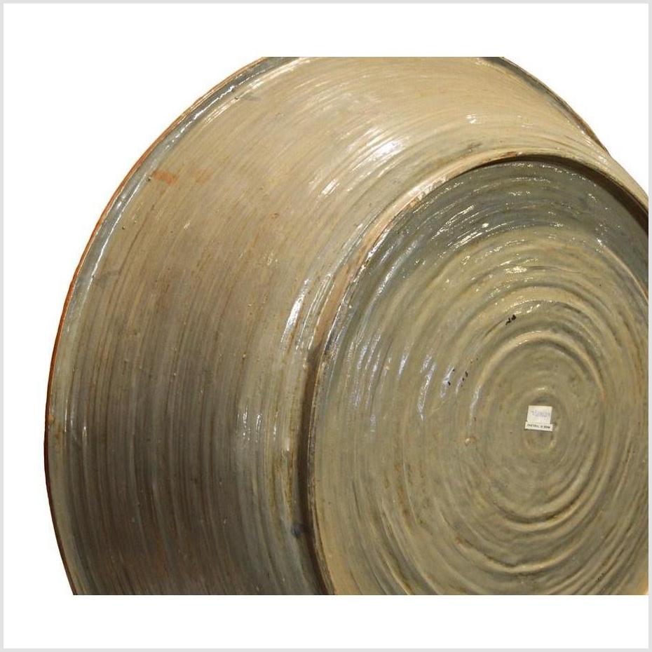 Vintage Thai Hand Carved Wooden Washer Bowl-4. Asian & Chinese Furniture, Art, Antiques, Vintage Home Décor for sale at FEA Home