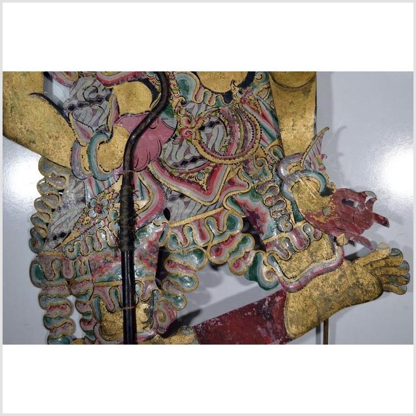Wayang Kulit Balinese Cowhide Shadow Puppet-4. Asian & Chinese Furniture, Art, Antiques, Vintage Home Décor for sale at FEA Home
