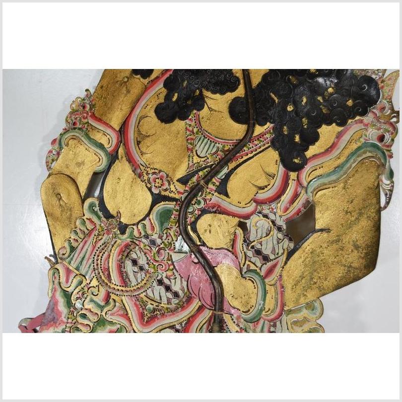 Wayang Kulit Balinese Cowhide Shadow Puppet-7. Asian & Chinese Furniture, Art, Antiques, Vintage Home Décor for sale at FEA Home