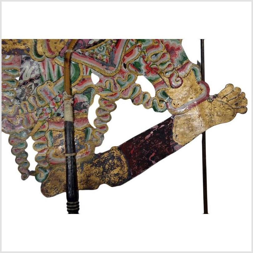 Wayang Kulit Balinese Cowhide Shadow Puppet-2. Asian & Chinese Furniture, Art, Antiques, Vintage Home Décor for sale at FEA Home