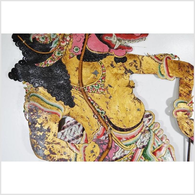 Wayang Kulit Balinese Cowhide Shadow Puppet-4. Asian & Chinese Furniture, Art, Antiques, Vintage Home Décor for sale at FEA Home