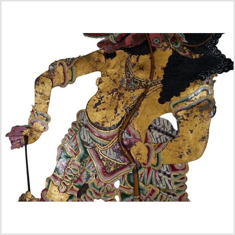 Wayang Kulit Balinese Cowhide Shadow Puppet-8. Asian & Chinese Furniture, Art, Antiques, Vintage Home Décor for sale at FEA Home