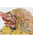Wayang Kulit Balinese Cowhide Shadow Puppet-6. Asian & Chinese Furniture, Art, Antiques, Vintage Home Décor for sale at FEA Home