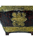 Woven Bamboo Offering Basket-8. Asian & Chinese Furniture, Art, Antiques, Vintage Home Décor for sale at FEA Home