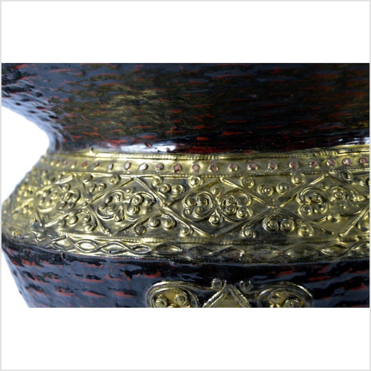 Woven Bamboo Offering Basket-9. Asian & Chinese Furniture, Art, Antiques, Vintage Home Décor for sale at FEA Home