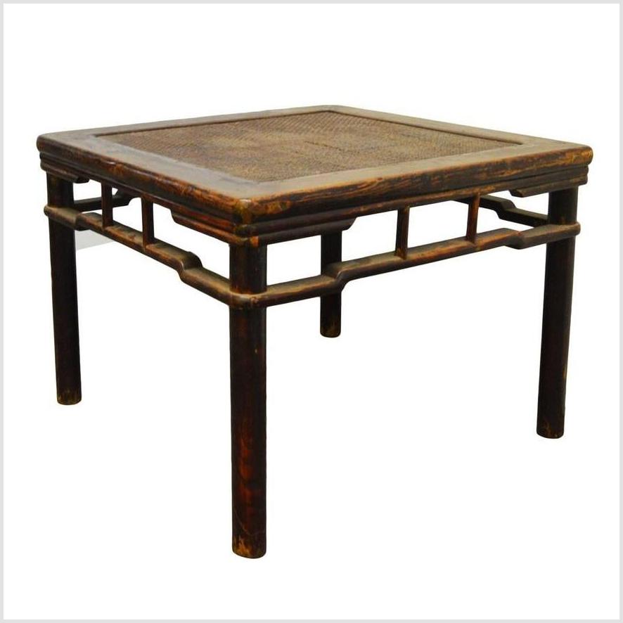 Woven Rattan Original Side Table-3. Asian & Chinese Furniture, Art, Antiques, Vintage Home Décor for sale at FEA Home