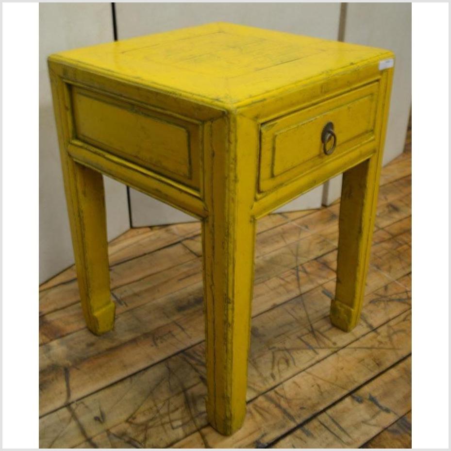Yellow Side Tables-3. Asian & Chinese Furniture, Art, Antiques, Vintage Home Décor for sale at FEA Home