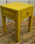 Yellow Side Tables-3. Asian & Chinese Furniture, Art, Antiques, Vintage Home Décor for sale at FEA Home