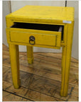 Yellow Side Tables-4. Asian & Chinese Furniture, Art, Antiques, Vintage Home Décor for sale at FEA Home