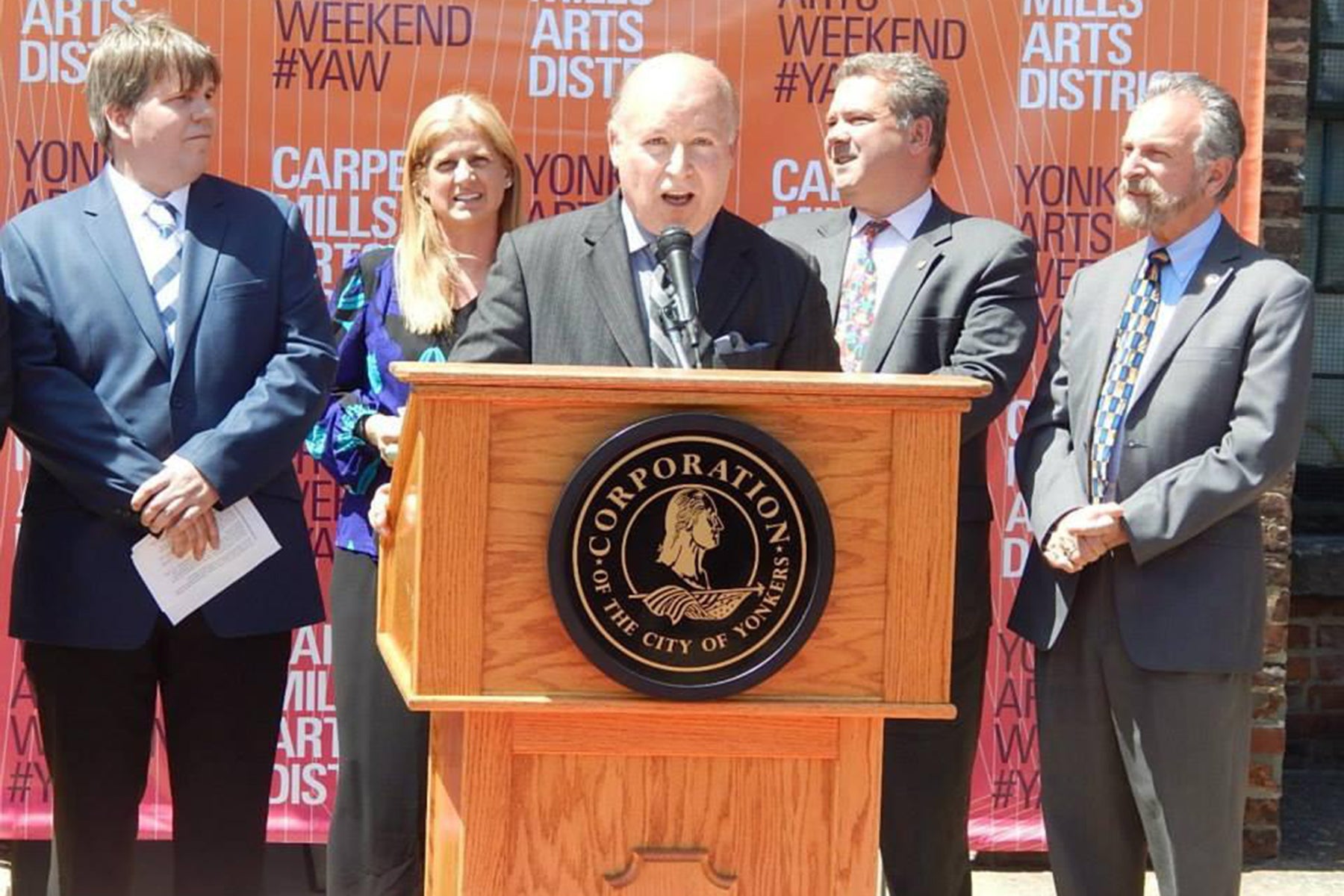 City to Introduce the Carpet Mills Arts District at Ribbon-Cutting Ceremony
