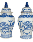 Pair of Antique Chinese Porcelain Jars-1. Asian & Chinese Furniture, Art, Antiques, Vintage Home Décor for sale at FEA Home