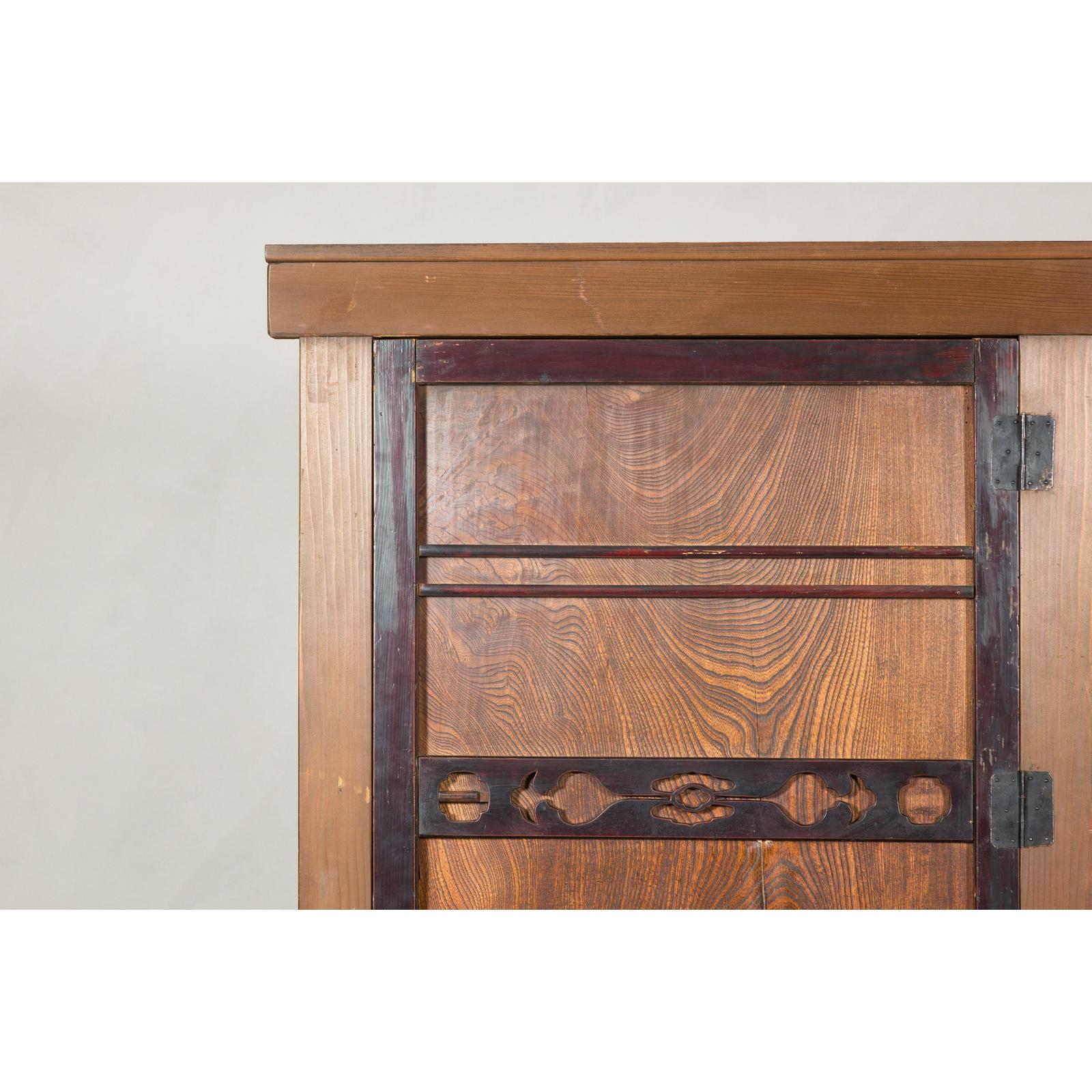 Meiji-era Mizuya Dansu, Circa 1900 –  Kitchen Cabinet