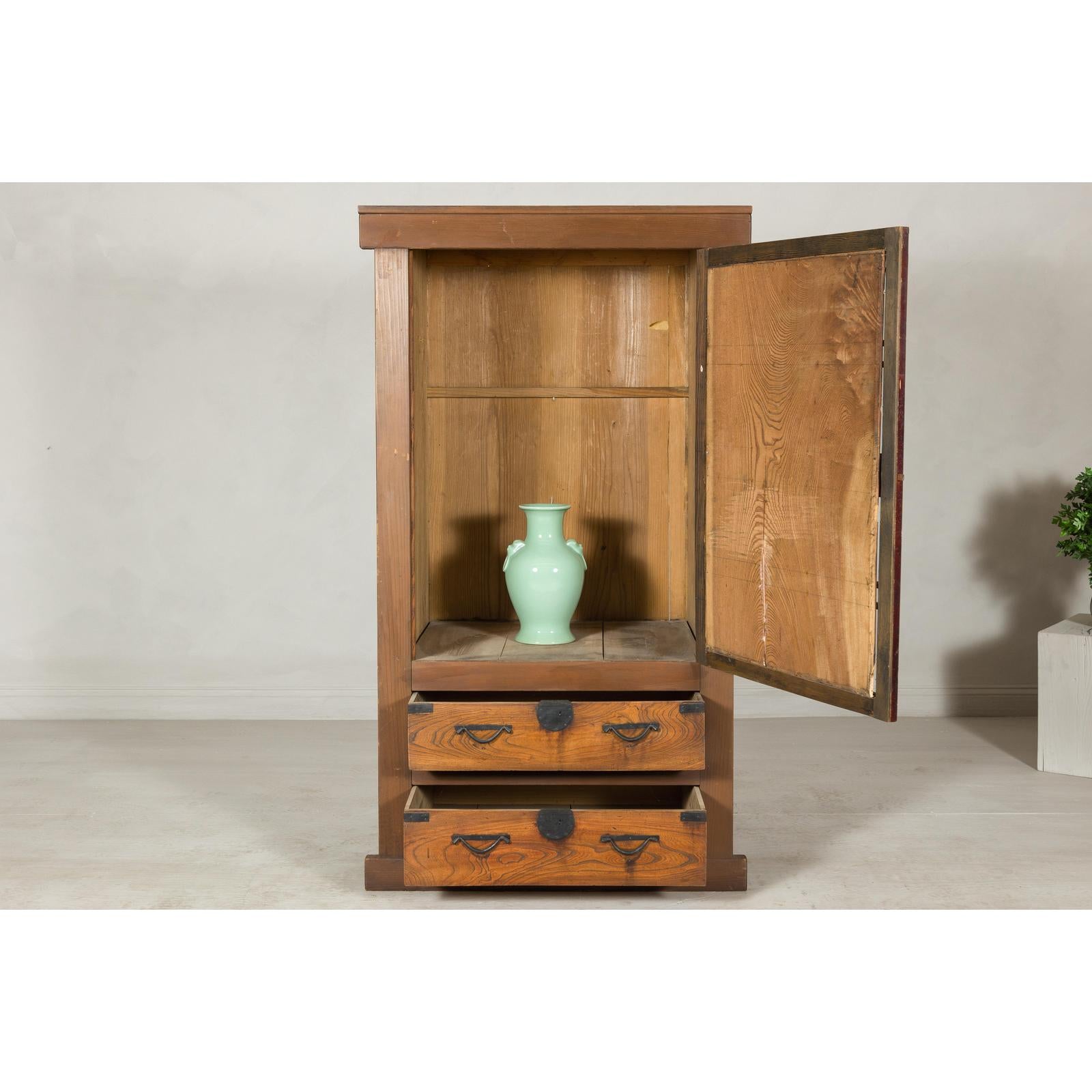 Meiji-era Mizuya Dansu, Circa 1900 –  Kitchen Cabinet