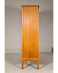 Late Qing Dynasty Elm Armoire with Storage Drawers and Hidden Lower Compartment