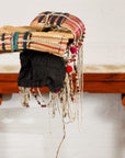 Ulo Tribal Akha Woman's Headdress with Framework of Bamboo and Beads