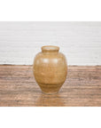Taishō Period Sand Glaze Vase with Dripping Finish, circa 1900
