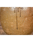 Taishō Period Sand Glaze Vase with Dripping Finish, circa 1900