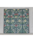 Botanical Hand-Painted Room Divider with Vibrant Flowers and Vines, Vintage-3. Asian & Chinese Furniture, Art, Antiques, Vintage Home Décor for sale at FEA Home