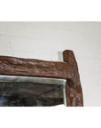 Antique Country Style Driftwood Made into Full Length Mirror, Rustic Character
