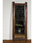 Antique Country Style Driftwood Made into Full Length Mirror, Rustic Character