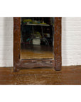 Antique Country Style Driftwood Made into Full Length Mirror, Rustic Character