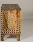 Anglo Style Mango Wood Buffet with Geometric Bone Inlay-34. Asian & Chinese Furniture, Art, Antiques, Vintage Home Décor for sale at FEA Home