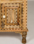 Anglo Style Mango Wood Buffet with Geometric Bone Inlay-27. Asian & Chinese Furniture, Art, Antiques, Vintage Home Décor for sale at FEA Home