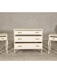 Provincial Style West Michigan Company Cream Dresser and Nightstands Set