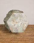 Vintage East Asian Hexagonal Bronze Vase with Koi Relief, additional gallery view 20