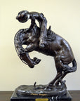 "Rattlesnake" Frederic Remington Bronze Tabletop Statue