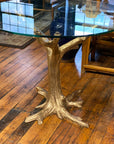 Bronze Tree Table in Gold Patina-2. Asian & Chinese Furniture, Art, Antiques, Vintage Home Décor for sale at FEA Home
