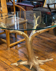 Bronze Tree Table in Gold Patina-3. Asian & Chinese Furniture, Art, Antiques, Vintage Home Décor for sale at FEA Home