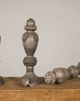 Set of Three Vintage Indian Silver-Plated Embossed Vessels, additional gallery view 15