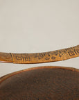 Vintage Chinese Woven Rattan Basket with Painted Cover, additional gallery view 11