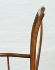 Pair of Elmwood Scholar Armchairs with Rattan Seats, SKU , image 19