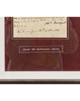 Framed 1780s Revolutionary War Bond, State of Connecticut