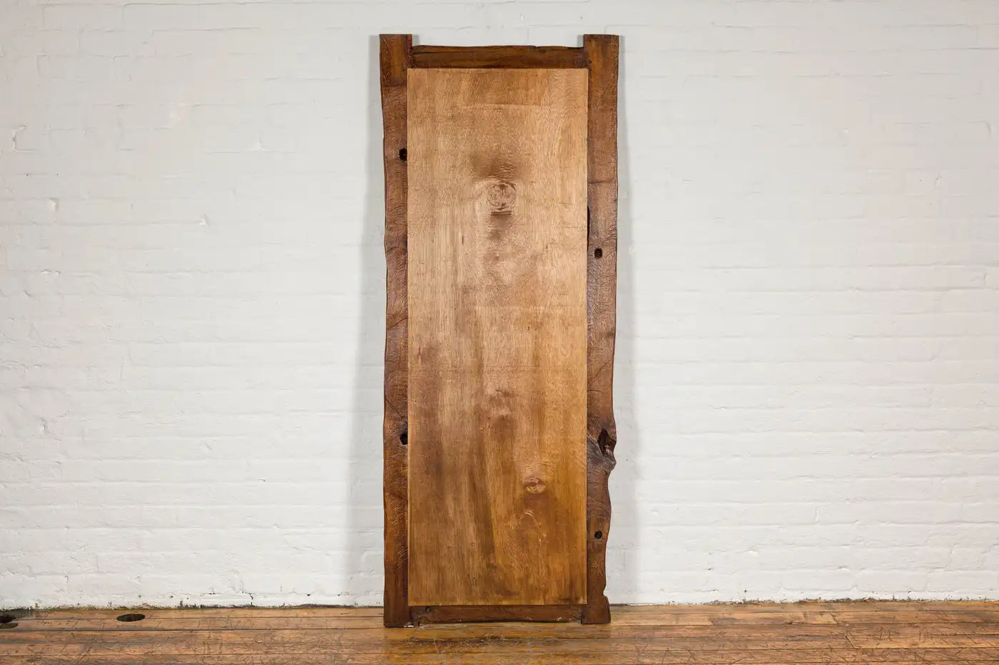 Antique Country Style Driftwood Made into Full Length Mirror, Rustic Character