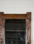 Antique Country Style Driftwood Made into Full Length Mirror, Rustic Character