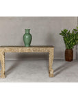 Mughal Style Console Table with Beautiful Carved Foliage
