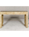 Mughal Style Console Table with Beautiful Carved Foliage