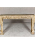 Mughal Style Console Table with Beautiful Carved Foliage